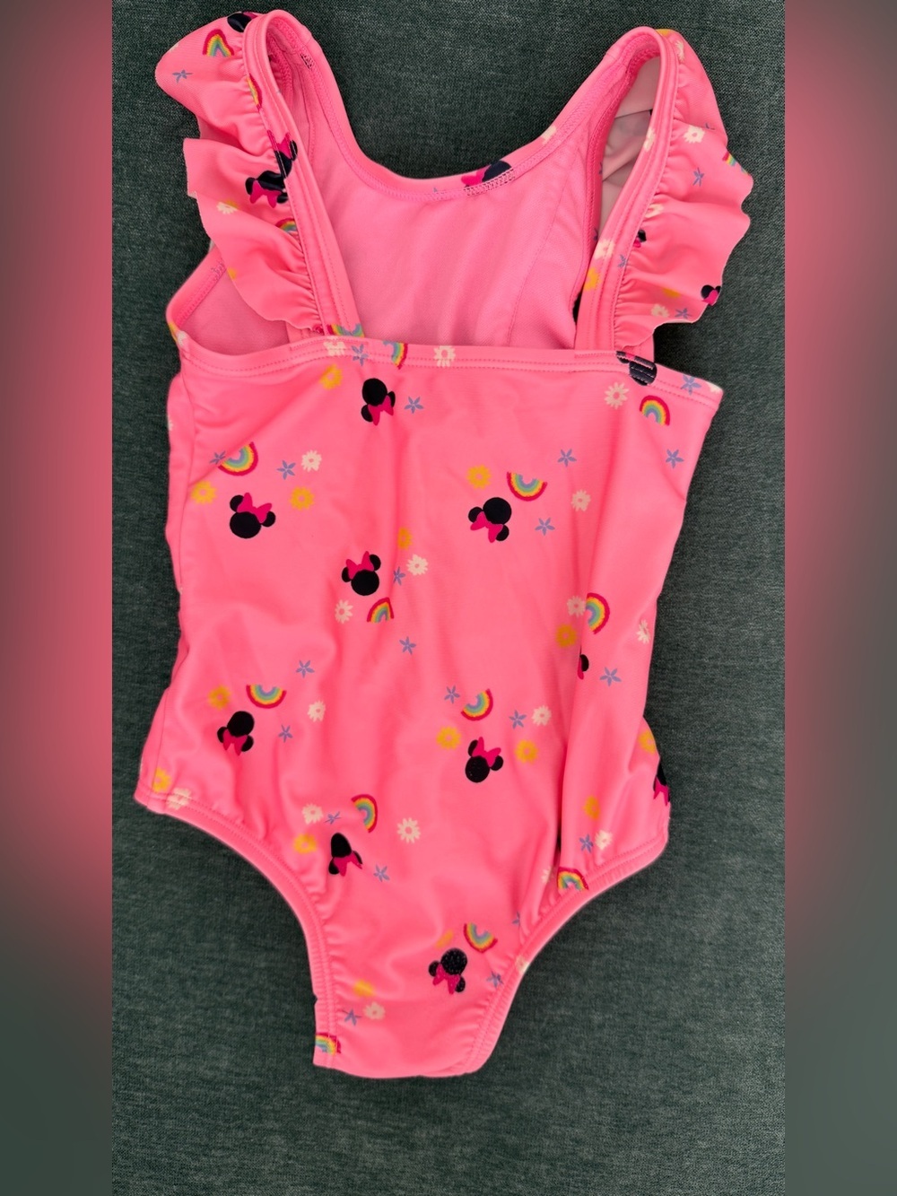 Gap x Disney Minnie Mouse Pink Toddlee Girl Bathing Suit Swim 5T - Picture 4 of 5